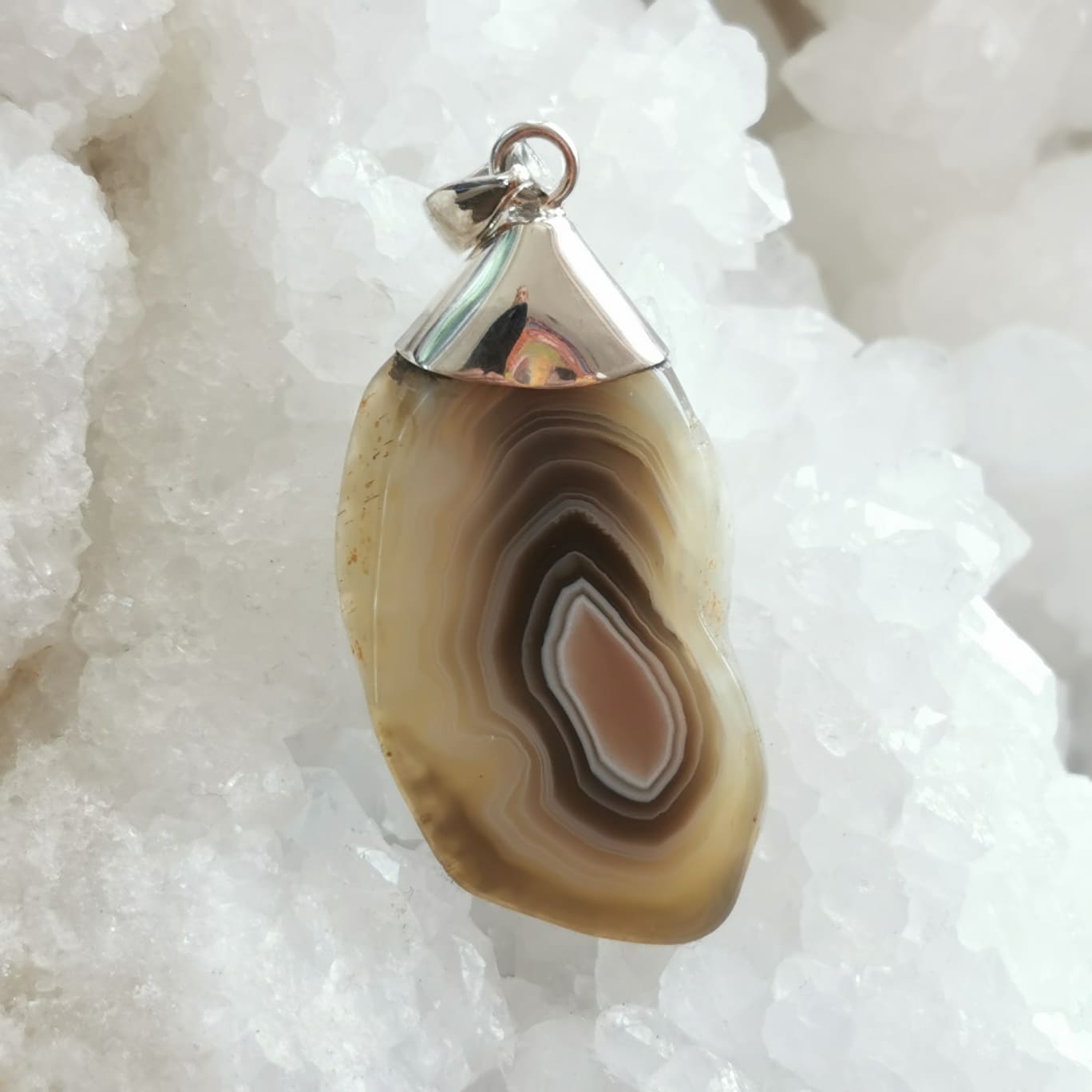 HQ Botswana Agate Healing Crystal by Mark Bajerski