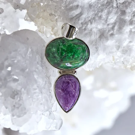 HQ Maw Sit Sit & Charoite Healing Crystal