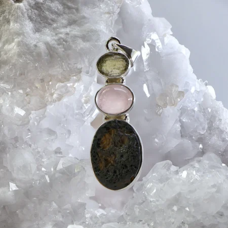 HQ Moldavite, Morganite & Tektite